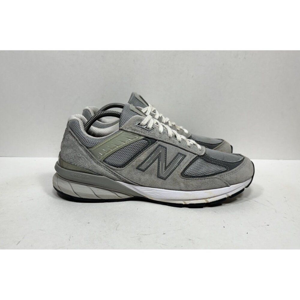 New Balance 990v5 Men's Size 9.5 Gray Running Shoes Sneakers M990GL5 Made In USA
